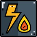 signaling,signal,flame,lightning,electric fire